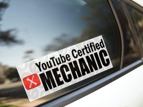 YouTube certificirani mehanički šlap naljepnica za šlag kamion smiješan vinil naljepnica naljepnica Racing 8