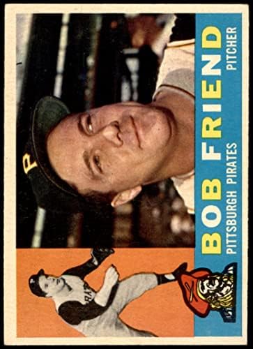 1960. topps 437 Bob Friend Pittsburgh Pirates Ex / MT Pirati
