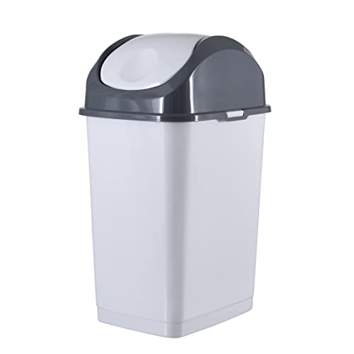 Superio kuhinjska kanta za smeće sa okretnim gornjim poklopcem 9 galona tanka kanta za otpatke 37 Qt izdržljiva plastika, odgovara