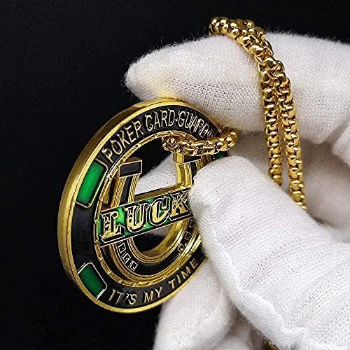 Hollow Poker Lucky Coin Lucky Medal Badge Creative Gift Magic Coin Mobile Game Coins Copy Suvenir Novelty Coin poklon