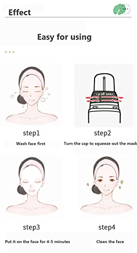 Centella Asiatica mala maska sa mjehurićima, čista koža dubinsko pročišćavajuće čišćenje, za smanjenje pora maska za čišćenje lica,