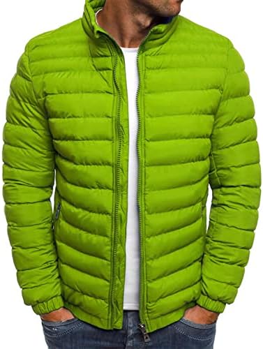 ADSSDQ muški kaput, zimski kaputi MAN Plus Veličina modni kampiranje dugih rukava zip up jakna od solidne vele turtleneck18