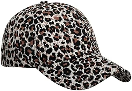 Hat modni prozračni podesivi leopard print plaža Sun Muška kapa kapa za bejzbol šešir HIP Wop Hop Muške vizike