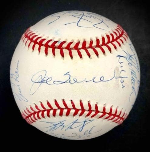 WS New York Yankees tim potpisao je 1998. Bejzbol Svjetske serije JSA COA JETETETER MARIANO - AUTOGREMENA BASEBALLS