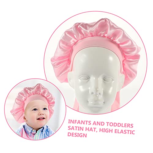 Fomiyes 3pcs Dječji tuš kap za noćni kapu za tuširanje za djecu Baby elastična tkanina Pleteni šešir