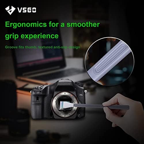 VSGO v-S01E komplet za čišćenje senzora kamere Micro Four Thirds 4/3 senzor za čišćenje 12kom 12mm senzor za čišćenje brisača za DSLR