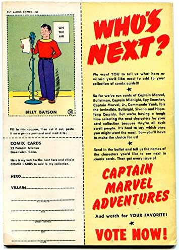 Kapetan Marvel Adventures 20 1943 RAIDERS iz svemira FN-