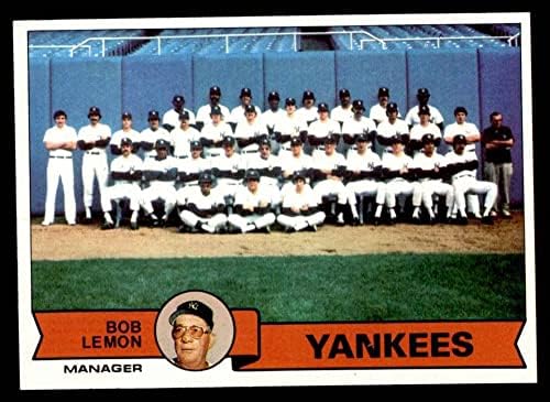 1979 Burger King 1 Yankees Team New York Yankees Nm Yankees
