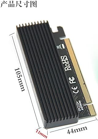 Konektori M. 2 NVME SSD na pcie 3. 0x4 SSD Transfer kartica X16 kartica za proširenje Full Speed MKEY -