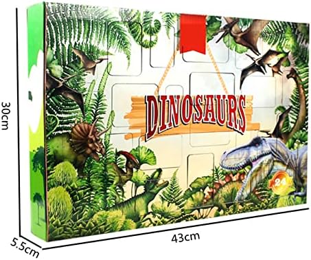 Božić odbrojavanje kalendar poklon Dinosaurus Set iznenađenje rušenje veliki Božić ukrasi za izvan stablo