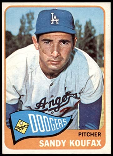 1965 TOPPS 300 Sandy Koufax Los Angeles Dodgers Dean's Cards 5 - Ex Dodgers