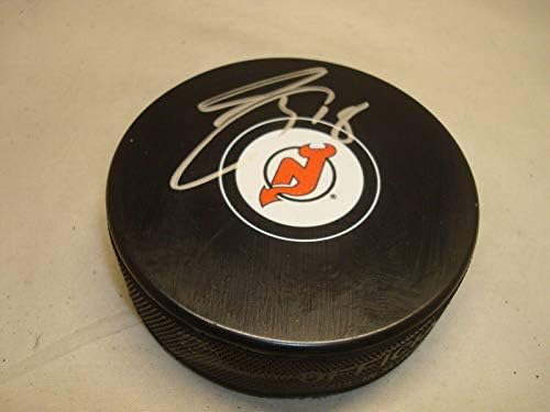 Drew Stafford potpisao New Jersey Devils Hockey Puck sa autogramom 1B-autogramom NHL Paks
