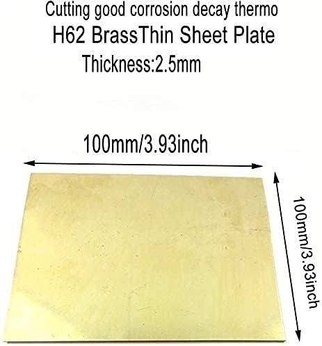 Lieber rasvjeta metalna bakrena folija čista bakrena folija H62 mesing metalna tanka folija ploča rolna metalni stalak CNC okvir Debljina
