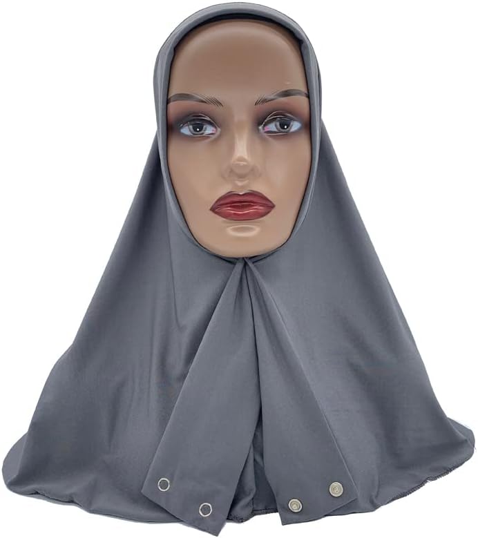 Suillty modni muslimanski hidžab za žene Instant Snap pričvršćivač hidžab unutrašnja kapa puni poklopac glava oblozi šal Islam Turban