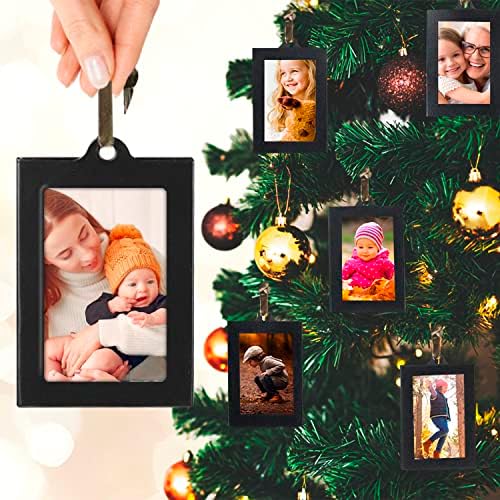 Maypes Obiteljski okvir okvira sa 8, najbolji poklon i boho zidni dekor, porodično stablo, viseći okviri za slike ORNAMENTI 2x3